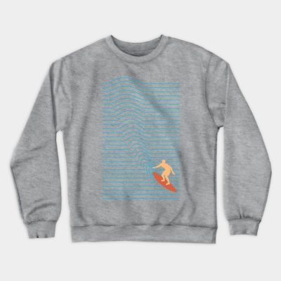 Surfing Lines Crewneck Sweatshirt Official Surfing Merch