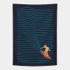 Surfing Lines Tapestry Official Surfing Merch