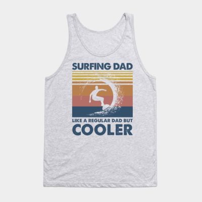 Surfing Dad Vintage Gift Fathers Day Tank Top Official Surfing Merch