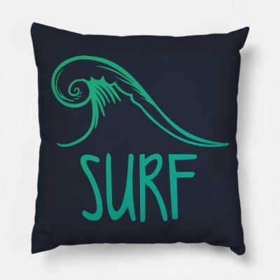 Surfing Throw Pillow Official Surfing Merch