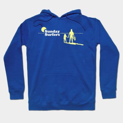 Sunday Surfingers Yellow Hoodie Official Surfing Merch