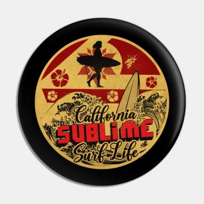 Surfing California Sublime Pin Official Surfing Merch