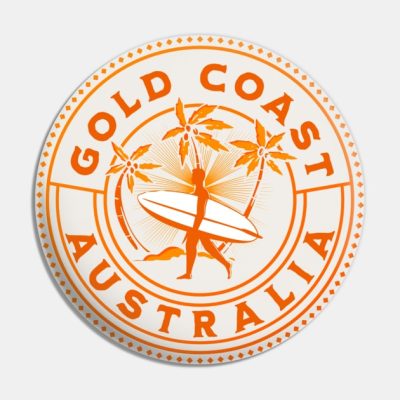 Gold Coast Australia Pin Official Surfing Merch