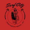 Surfing City California Hoodie Official Surfing Merch