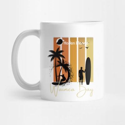 Waimea Bay Hawaii Surfing Mug Official Surfing Merch