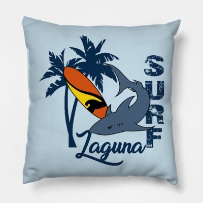 Surfing Laguna Throw Pillow Official Surfing Merch