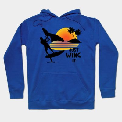 Just Wing It Hoodie Official Surfing Merch