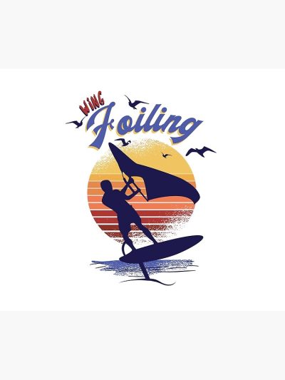 Wing Foiling Surfing Surfinger Gift Tapestry Official Surfing Merch