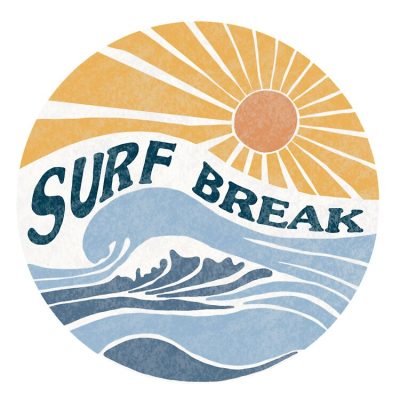 Surfing Break Tote Bag Official Surfing Merch