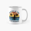 Surfinger Surfingboard Summer Beach With Palm Trees Mug Official Surfing Merch