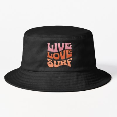 Live Love Surfing Bucket Hat Official Surfing Merch