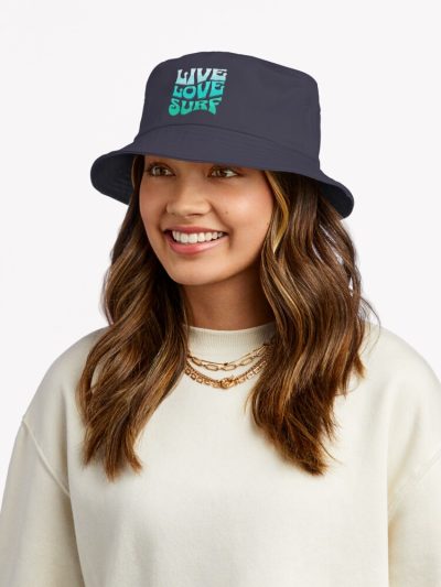 Live Love Surfing Bucket Hat Official Surfing Merch