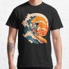 Outer Space Surfing Astronaut - Astronaut Surfing Cosmic Waves T-Shirt Official Surfing Merch