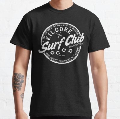 Kilgore Surfing Club Hd Distressed Variant T-Shirt Official Surfing Merch