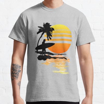 Surfing Sunrise T-Shirt Official Surfing Merch