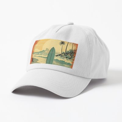 Surfing Holiday Vintage Cap Official Surfing Merch