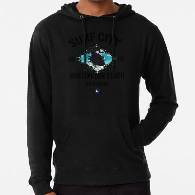 Surfing City - Huntington Beach Hoodie Official Surfing Merch