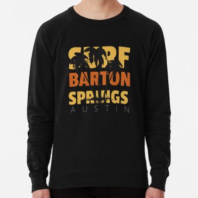 Surfing Barton Springs - Austin Texas Sweatshirt Official Surfing Merch