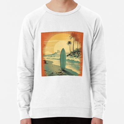 Surfing Holiday Vintage Sweatshirt Official Surfing Merch