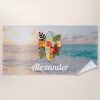 summer surfing beach flowers and tropical leafs beach towel r51eb020820e840e686cfc6301602110f eapi5 1000 - Surfing Gifts