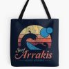 Visit Arrakis - Vintage Distressed Surfing - Dune - Sci Fi Tote Bag Official Surfing Merch