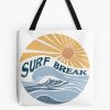 Surfing Break Tote Bag Official Surfing Merch