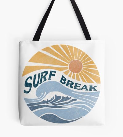 Surfing Break Tote Bag Official Surfing Merch