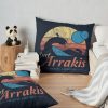 Visit Arrakis - Vintage Distressed Surfing - Dune - Sci Fi Throw Pillow Official Surfing Merch