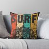 Surfing Throw Pillow Official Surfing Merch