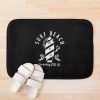 Retro Surfingboard Surfing Beach Vandenberg Afb California - White Bath Mat Official Surfing Merch