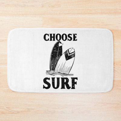 Choose Surfing Bath Mat Official Surfing Merch