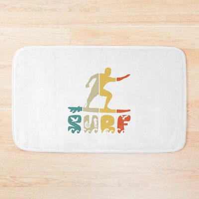 Surfing Design Bath Mat Official Surfing Merch