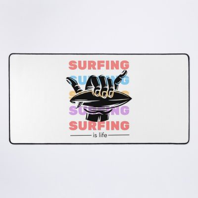 Surfing Is Life Mouse Pad Official Surfing Merch