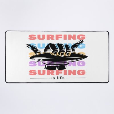 Surfing Is Life Mouse Pad Official Surfing Merch