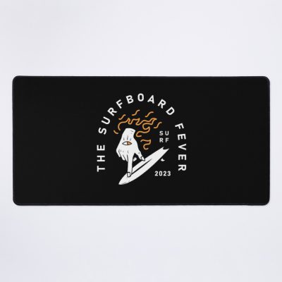 The Surfingboard Fever Mouse Pad Official Surfing Merch