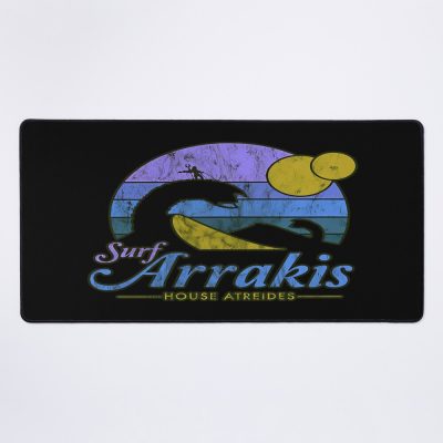 Dune Surfing Sandworm Assakis Desert Yellow Mouse Pad Official Surfing Merch