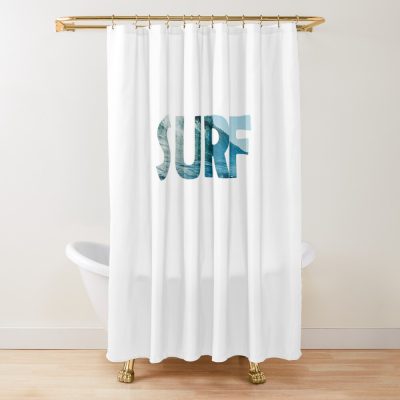 Surfing- For Surfing Luvers Shower Curtain Official Surfing Merch