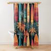 Surfing Paradise Shower Curtain Official Surfing Merch