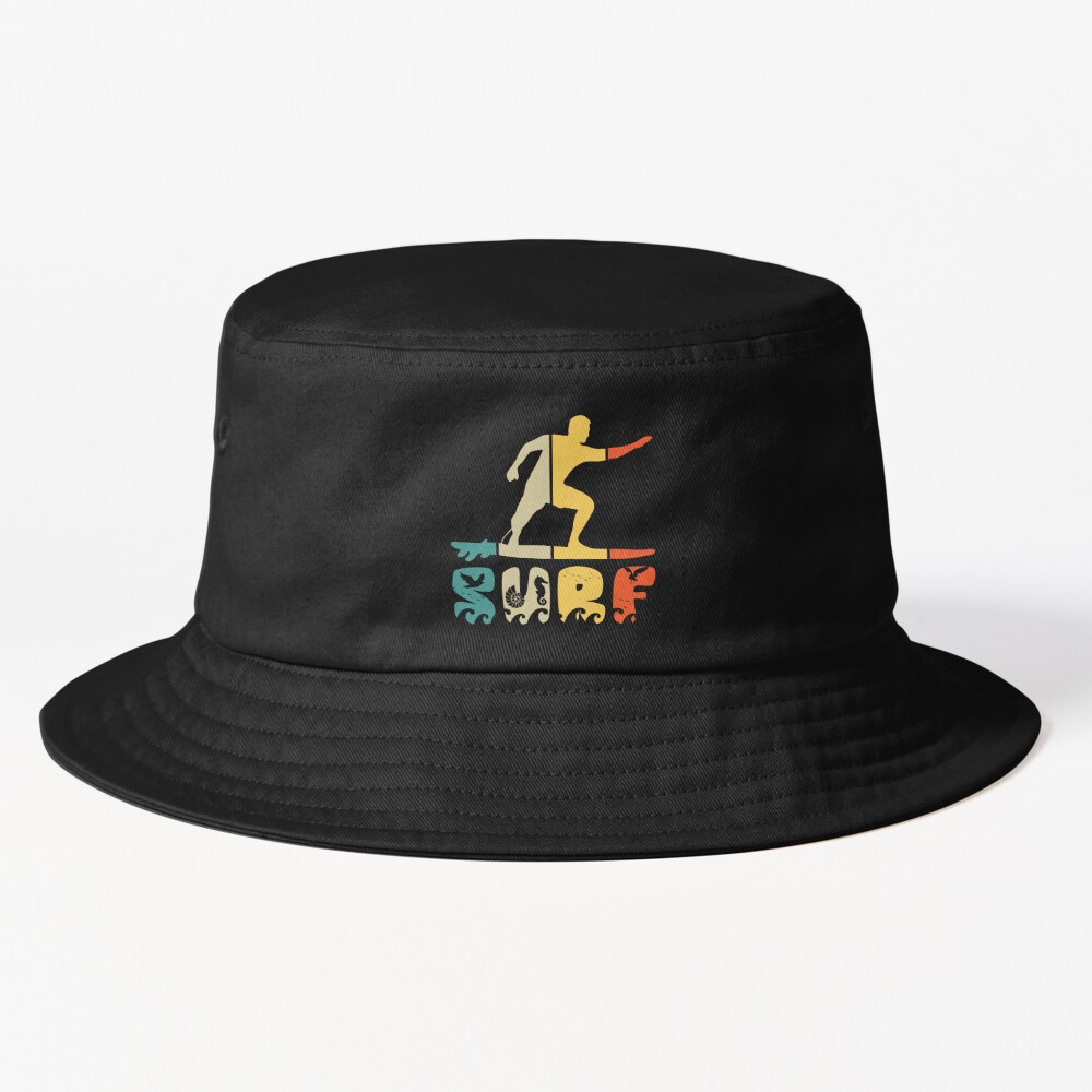 Surfing Design Bucket Hat